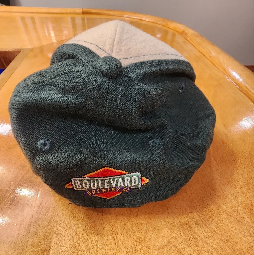 Boulevard Brewing Co. Green and White Cap